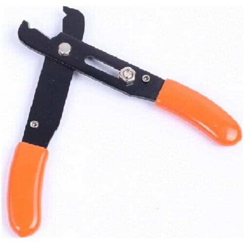 5 inch Professional Multi-Function Fiber Optic Stripper Adjustable Wire Strippers Cutter