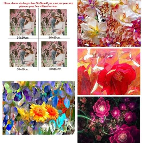 5D Diy Diamond Painting Can Custom Cross Ary Set Full Diamond Embroidery Mosaic Flowers Symbolizing Love Home Decoration