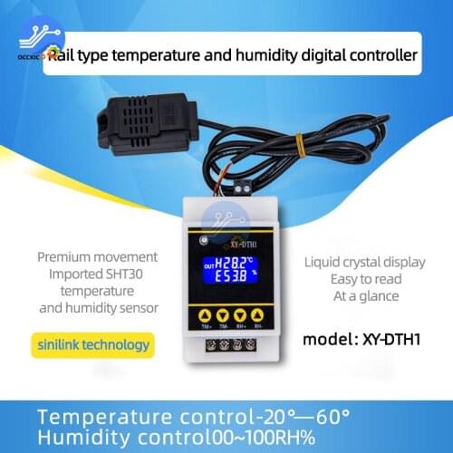 XY-DTH1 Temperature and Humidity Control Module Digital Dual Output Automatic Constant Temperature and Humidity Control Board