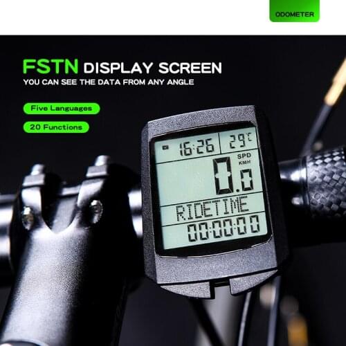 INBIKE Cycling Computer Waterproof Cycle Odometer Wireless MTB Road Bicycle Speedometer Computer For Bike Accessories