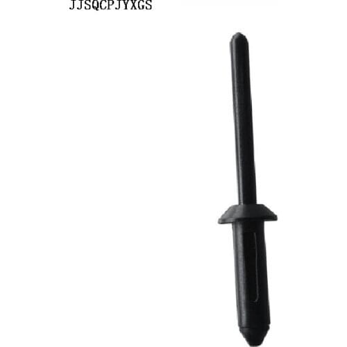 JJSJQCPJYXGS 100x Plastic Nylon Black Trim Blind Rivet Clip Retainer for 20612732 Car Accessory
