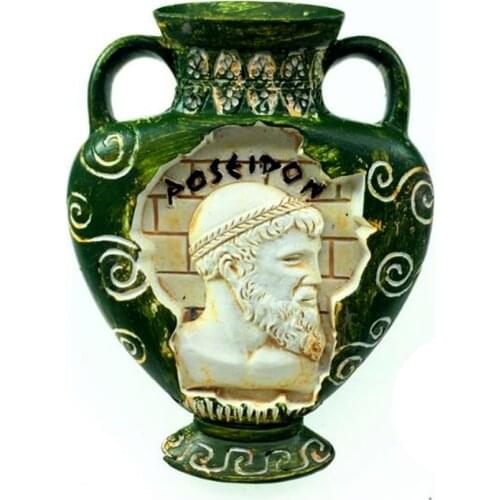 Creative Greece Mythical Figures Acropolis of Athens Fridge Magnets Tourism Souvenirs Refrigerator Magnetic Stickers