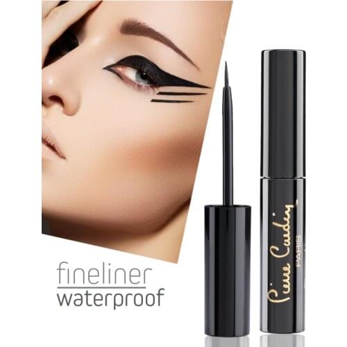 Pierre Cardin Paris Fineliner Waterproof 24 Hours Long Lasting - Eyeliner Easy to Wear Black Eye Liner Pencil Makeup Tools