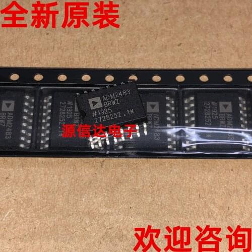 Real picture shooting of new original ADM2483BRWZ-REEL ADM2483 SOP-16 transceiver chip