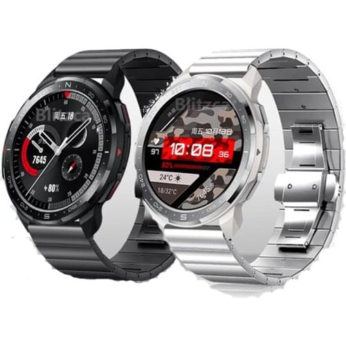 Stainless Steel Band For Huawei Honor Watch GS Pro Strap Bracelet Correa Metal Watchband Loop For Huawei Honor Magic2 46mm band