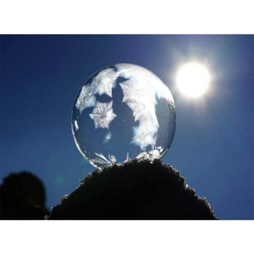 Christmas Snowball DIY 11CT Cross Stitch Embroidery Kits Craft Needlework Set Cotton Thread Printed Canvas Home Dropshipping