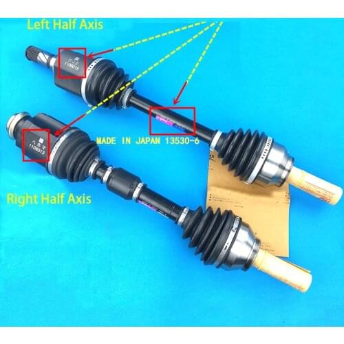 Baificar Brand Left Right Half Shaft Assembly CV Joint Drive Shaft Driveshafts For Mazda 3 6 8 M6 B50 B70 X80 Atenza CX4 CX5 CX7