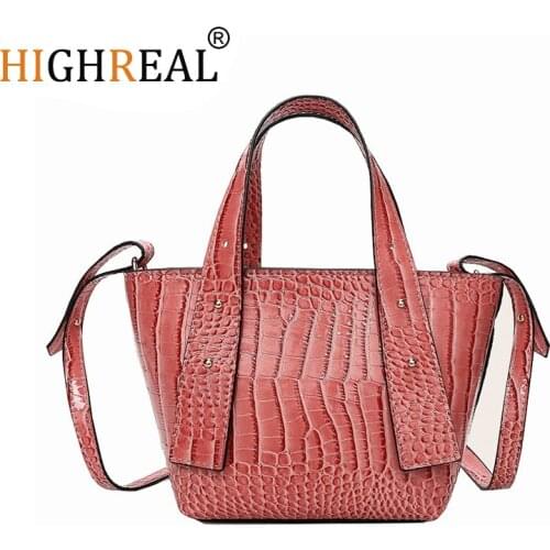 New Crocodile Pattern Women Bag Handbags Women Messenger Bags Crossbody Shoulder Bags Ladies Women Leather Handbags Hot