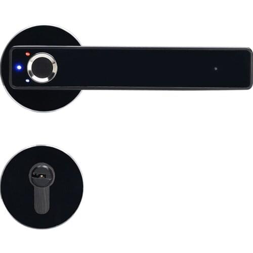 Indoor door fingerprint lock Split wood door smart lockHouse door electronic lockSmart fingerprint lock