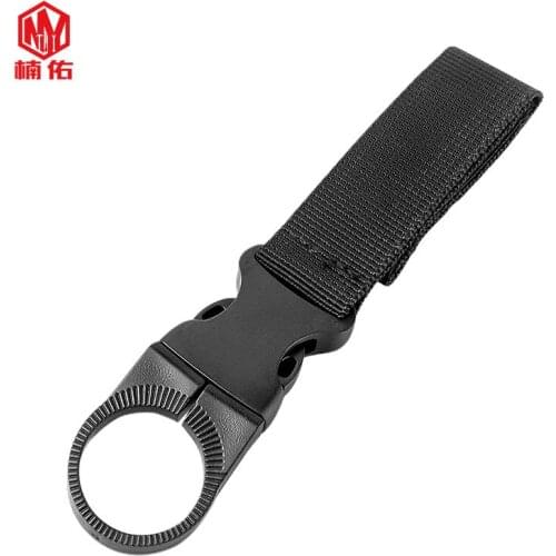 2 PCS Outdoor Exercise Supplies EDC Cache Water Bottle Buckle Drink Bottle Buckle Portable Carabiner Hanging Buckle
