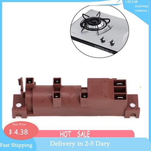 220-240V Gas Stove Ac Pulse Igniter With Four Terminal Connections Safe Tool Four Terminals Pulse Igniter Gas Oven Ignition Unit