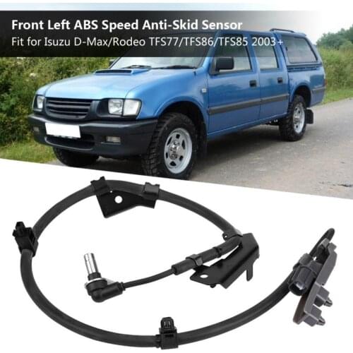 897387990 Front Left ABS Speed Anti-Skid Sensor for Isuzu D-Max/Rodeo TFS77/TFS86/TFS85 2003+ Auto Accessories