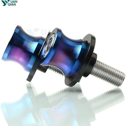 Motorcycle accessories for Kawasaki Z1000 Z 1000 Z1000SX z1000 z 1000sx Swingarm Spool Sliders 6 8 10mm swing arm Spools Sliders