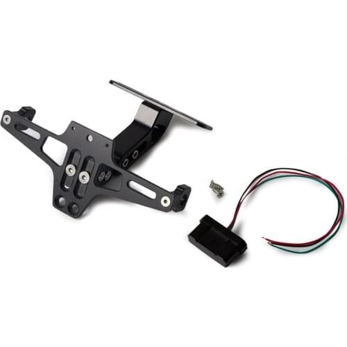 Motorcycle Rear License Plate Mount Holder and Turn Signal Light for Honda Kawasaki Z750 Z800 for YAMAHA MT07 MT09 MT10