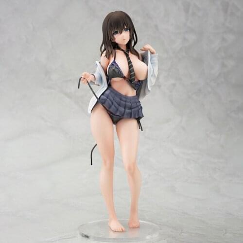 Daiki kougyou Sex Symbols Nure JK Illustration by Mataro PVC Action Figure Stand Anime Sexy Girl Model Toy Collection Doll Gift