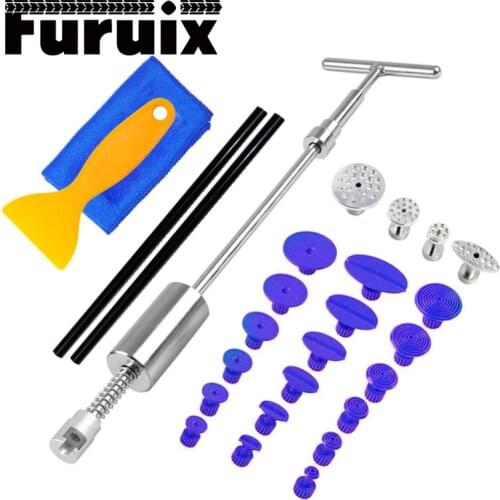 PAINTLESS DENT REPAIR TOOLS DENT REPAIR KIT CAR DENT PULLER SLIDE HAMMER REMOVAL KITS FOR VEHICLE CAR AUTO