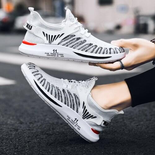 Summer Fashion Mesh Casual Shoes Breathable Men Shoes Fashion Sneakers for Men Cheap Men Loafers Shoes Tenis Masculino