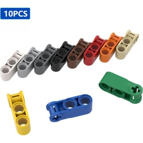 10PCS MOC Bricks 42003 1x3 Cross Shaft Parts DIY And Bolt Connector Parts Compatible Brands Educational Parts Toys