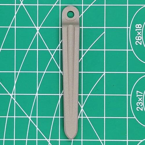OEM Sand-blasting Titanium Alloy Knife Clip Pocket Clip for Chris Reeve Knives, Umnumzaan, Sebenza