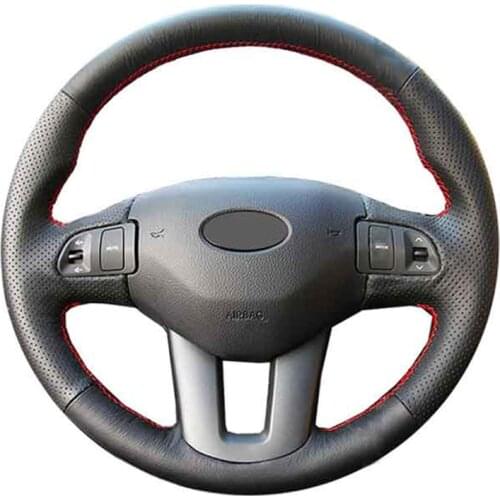 DIY Customize Braiding Cover For Car Steering Wheel For Kia Sportage 3 2011-2014 Kia Ceed Cee'd Original Steering Wheel Braid