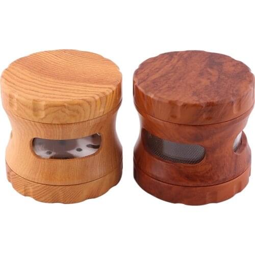 63MM 4-layer Resin Tobacco Grinder Smoking Herb Cutter Transparent Latest Lightning-Shaped Spice Weed Cutter