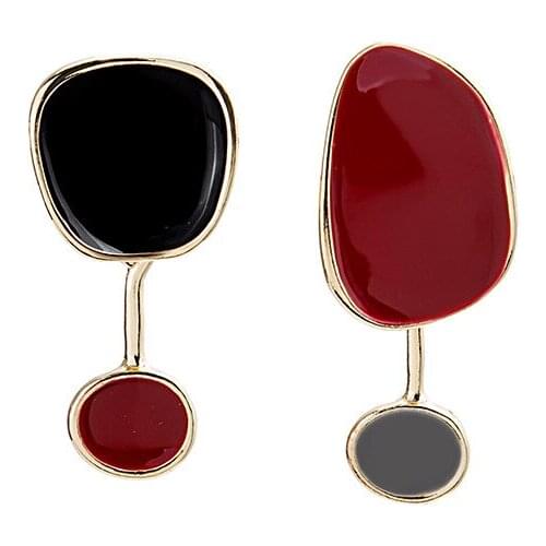 2020 Alloy European And American Earrings New Fresh Cute Irregular Geometry Womens Jewelry