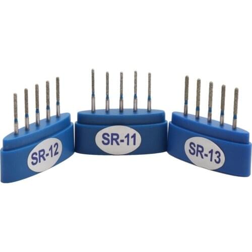 Dental Diamond Burs Medium FG 1.6M for Dental High Speed Handpiece Dental Air Turbine From SR Serials