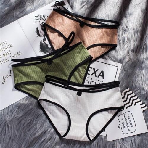 Panties for Women Cotton Seamless Underwear Gril Briefs Female Casual Underpants Sexy Lingerie Woman Breathable Intimate Panty