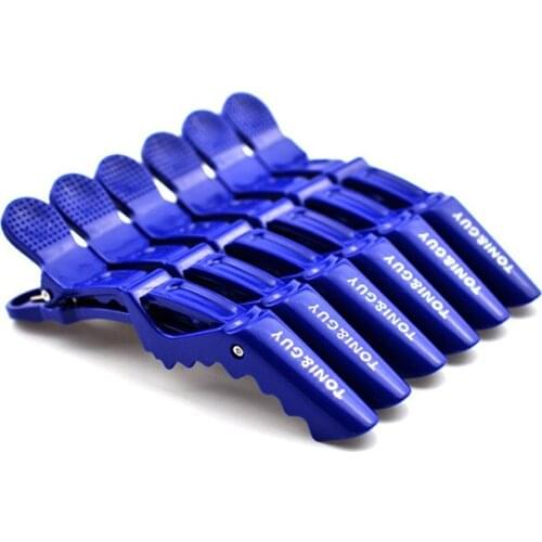 6Pcs/set Hair Clips Mouth Professional Hairdressing Beak Sectioning Clips Crocodile Hairpins Salon Hair Care Styling Tools