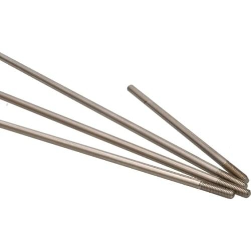 6PCS 2/3.14/4/5mm Hard Shaft Thread Cable Axle Rigid Transmission Axis Drive Shaft for DIY RC Model Electric Boat Marine Yacht