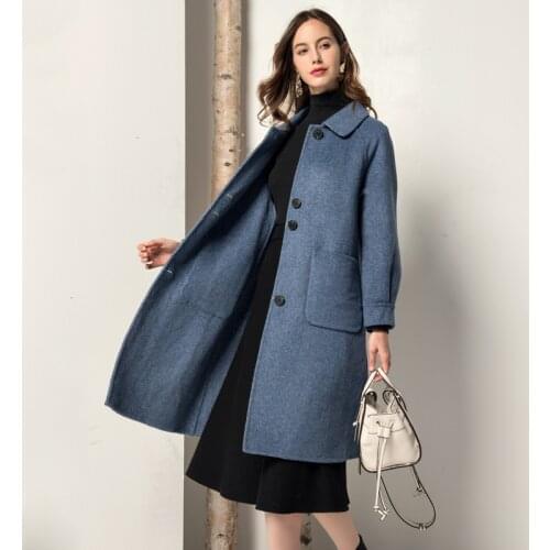 Winter Coat Women Real Fur Coat Women Korean Warm Wool Jacket for Womens Clothing Abrigos Mujer Invierno 2020 F201 YY1022