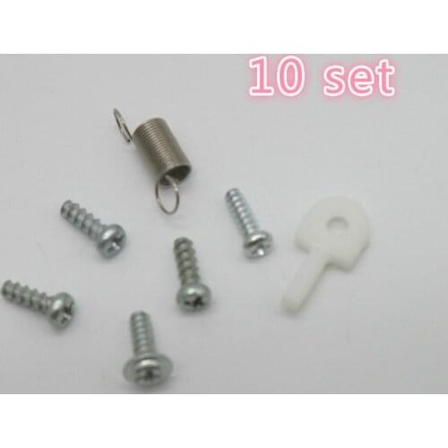 10 set screws, screw for t-bar,Spring,For blyth doll face plates