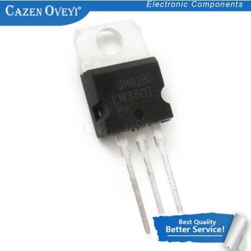 2pcs/lot LM35DT LM35D LM35 TO-220 In Stock