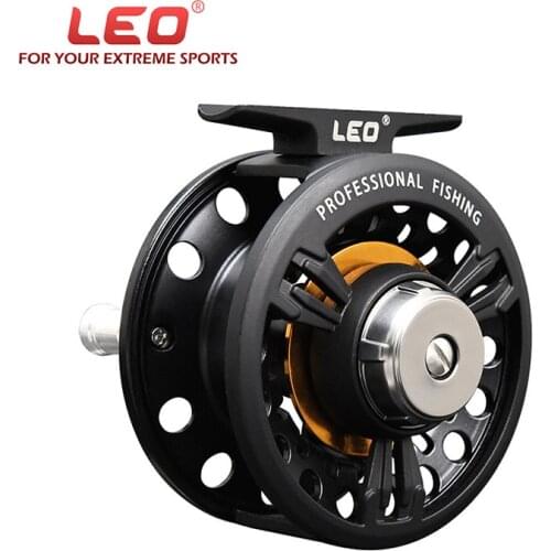 Full Metal Former Rafting Fly Fishing Reels Portable Interchangeable Left/Right 3BB Ball Bearing Fish Reel Ice Fishing Wheel