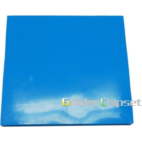 HOT Sale New Blue 100mmx100mm 3.0mm Heatsink Cooling Thermal Conductive Pad GPU CPU IC Thermal Pad GPU Free Shipping 1PCS/LOT