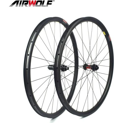 AIRWOLF Carbon Mtb Wheelset 29 Mountain Bike Wheelset DT Swiss 240 Novatec 791 792 Hub 28-28 TA 148/142mm Carbon Bicycle Wheels
