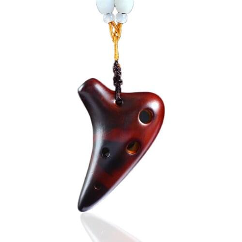 Mini Ocarina zelda F key 6 holes ocarina Japanese style musical instruments