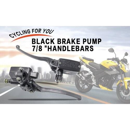 Motorcycle Brakes Clutch Lever Brake Motorcycl Pump Buggy 50-250 CC Cylinder Hydraulic Handle Accessories Right Brake Lever