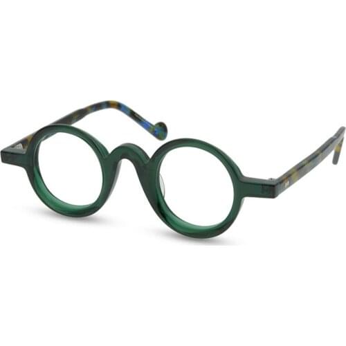 Small Size Acetate Glasses Frame Retro Unisex Prescription Lens Optical Eyewear High Quality Anti-reflective Reading Eyeglasses