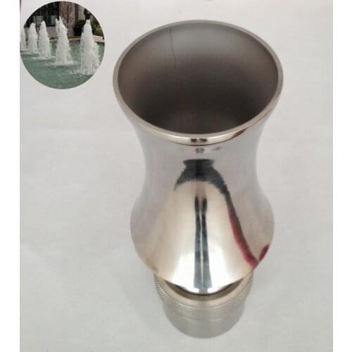 New 2" DN50 Stainless Steel Cascade Cedar Style Ice Tower Snow Pine Fountain Nozzle Head