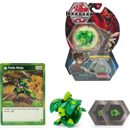 New Style Bakugan Battle Planet Deformable Eggs Battle Toys FADE NINJA Action Figure Model Toys Boy Gifts