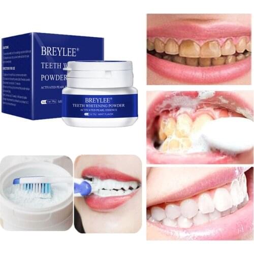 30ml White Pearl Tooth Washing Powder Oral Hygiene Cleaning Serum Removes Plaque Stains Tooth Bleaching Whitening Products