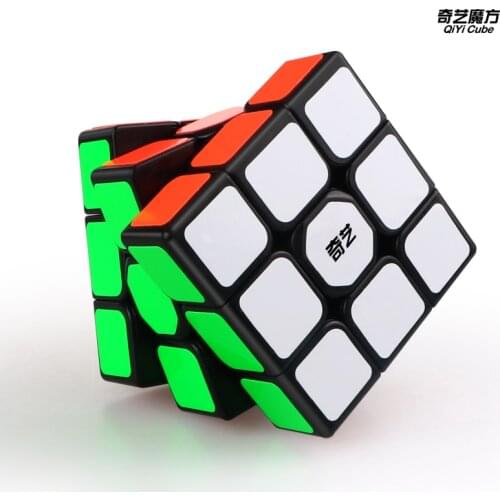 QiYi Sailing W 3x3x3 Speed Magic Neo Rubix Cube Black Professional 3x3 Cube Puzzle Educational Toys For Kids Gift 3x3