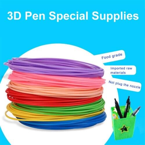 Sale 1.75mm PLA 3D Pen Printer Printing Pen Plastic Threads Wire 1.75 Mm Printer Consumables Thermoplastic 3D Pen Filament