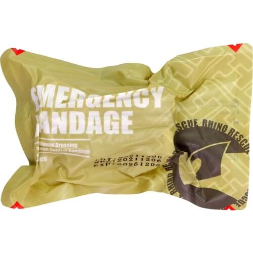 RHINO 4in Skin Tone Bandage Emergency Bandage Compression Bandage 4in