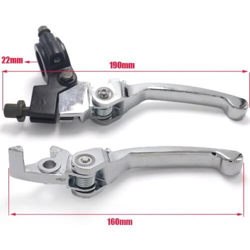 Aluminum Alloy Folding Clutch lever Brake Lever set For CRF KLX Pit Pro Xmotos BSE KAYO Pit Dirt Bikes parts most