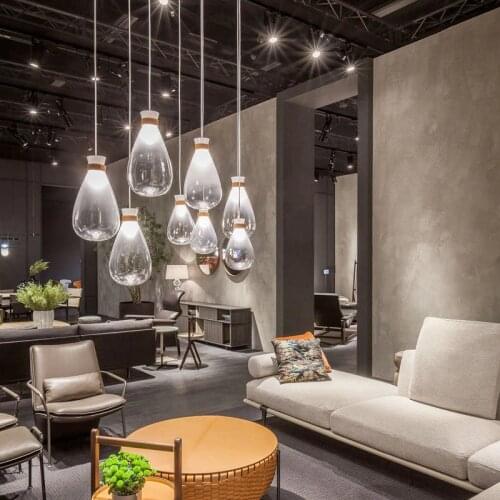 Modern Pendant Ceiling Lamps Living Room Dining Table Restaurant Cafe Hanging Light Indoor Lighting Suspension Bedroom G9 Socket