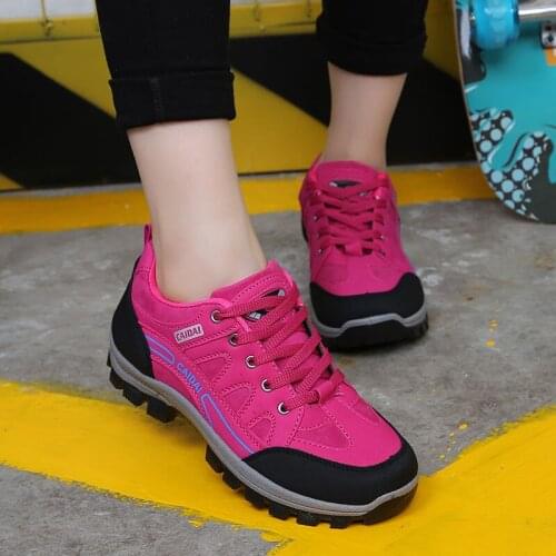 Womens Single Shoes Outdoor Climbing New Female Shoes Non-slip Wear-resistant Running Sports Travel Shoes Womens Shoes