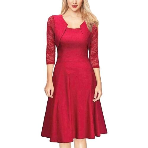 Hot Sale Women Elegant Sexy Square Collar Bodycon Midi Dress Floral Hollow Lace Female Fashion Evening Party Dresses Vestido