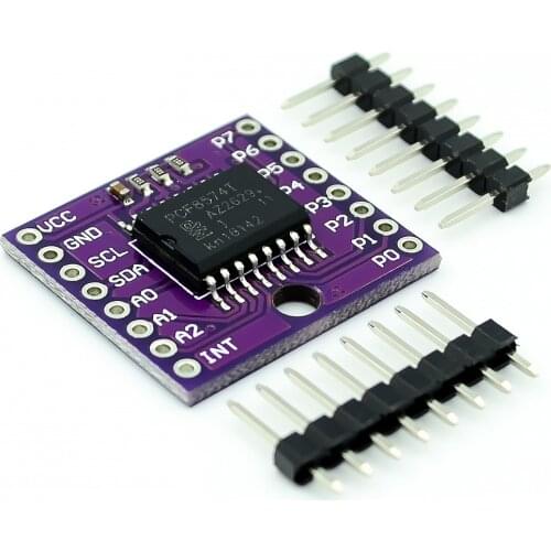 10PCS/LOT PCF8574T I/O I2C Port Interface Support Cascading Extended Module